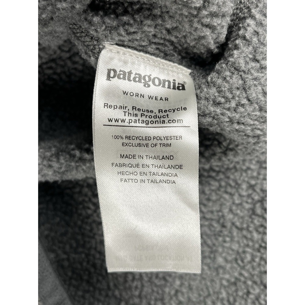 Patagonia Men's Better Sweater 1/4-Zip Fleece, Stonewash Gray, Size Medium - Picture 5 of 11
